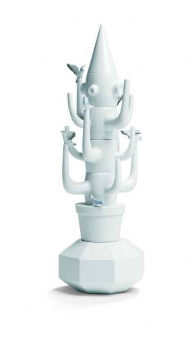 Jaime Hayón: Kaktus (bílý) / Fantasy Collection, 2010, Lladró