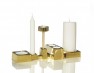 Folkform: Candle collage_brass Folkform: Candle collage_brass