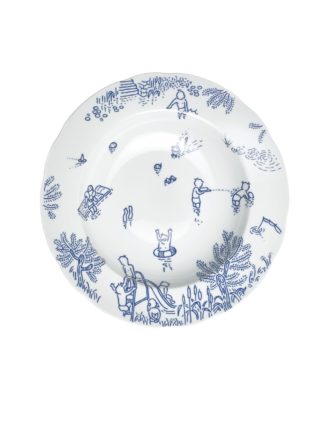 Poor Set No. 3: Soup Plate – Cobalt
